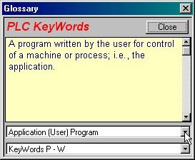 Glossary of KeyWords