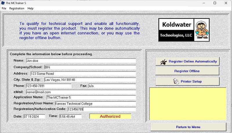 registration help